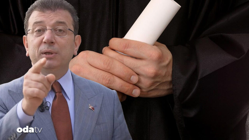 İmamoğlu’ndan ‘sahte diploma’ çıkışı