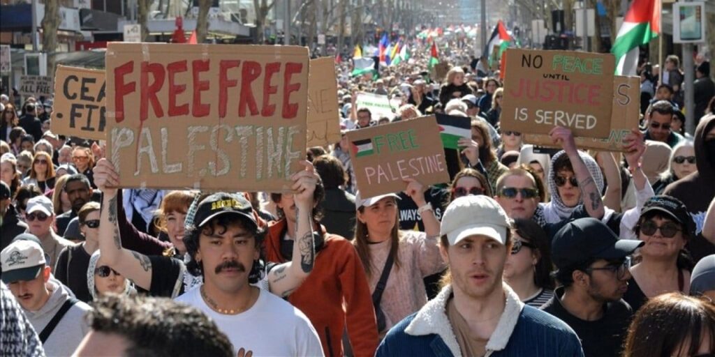 avustralya halkindan israile yaptirim talebi binlerce kisi sokaga dokuldu 3P8HvVtX