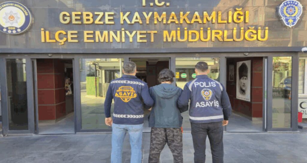 kocaelide 13 yil 7 ay kesinlesmis hapis cezasi bulunan hukumlu yakalandi BcCKRWdh