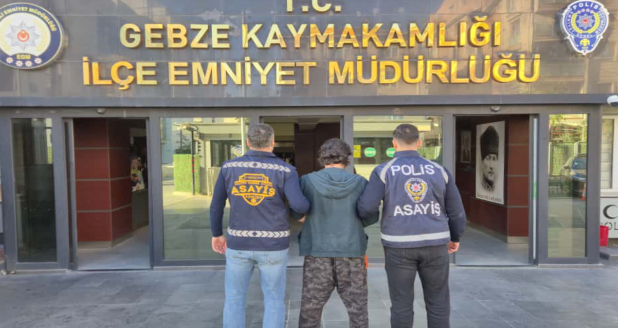 kocaelide 13 yil 7 ay kesinlesmis hapis cezasi bulunan hukumlu yakalandi BcCKRWdh