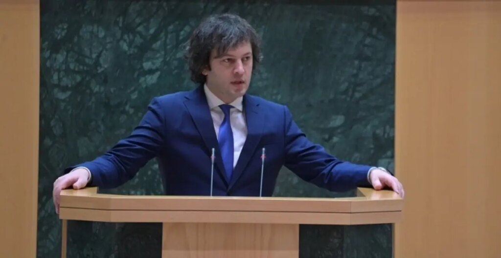 gurcistan basbakani yerel secim gosterileri hukumeti devirmek icin duzenlendi WY333CZn