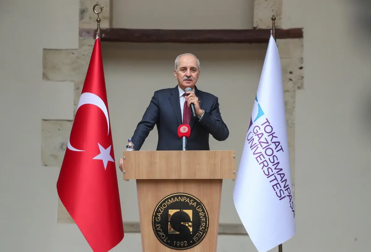 tbmm baskani kurtulmustan gazze aciklamalari zulum ve baris temasi RBBidutu