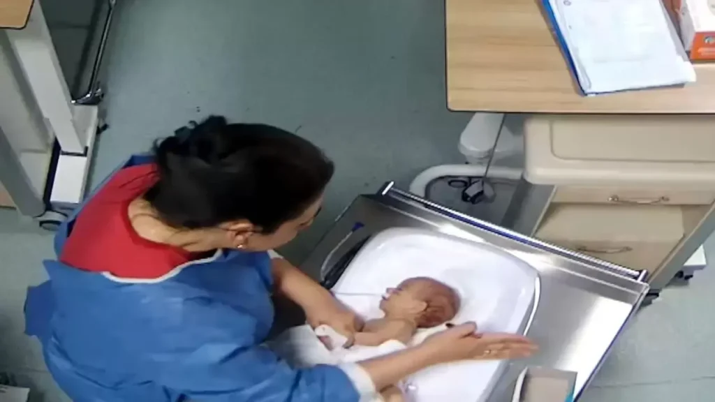 Kuvözde hemşire şiddeti